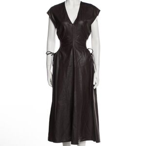 ASTR Sexy Midi Dress with Side Ties & Cut Outs